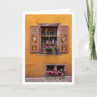 Cartão Yellow Window