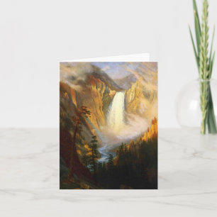 Cartão Yellowstone Falls Note Card