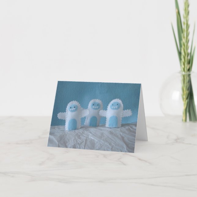 Cartão Yeti Note Card (Frente)