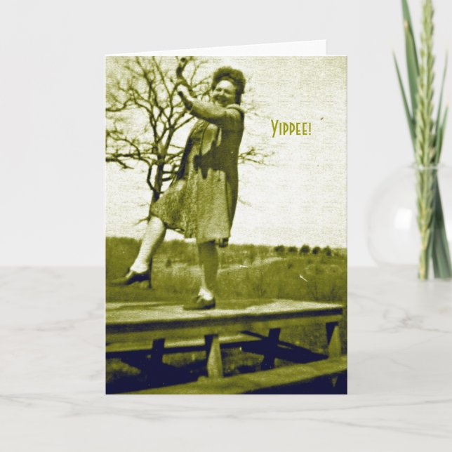 Cartão Yippee! Card (Frente)