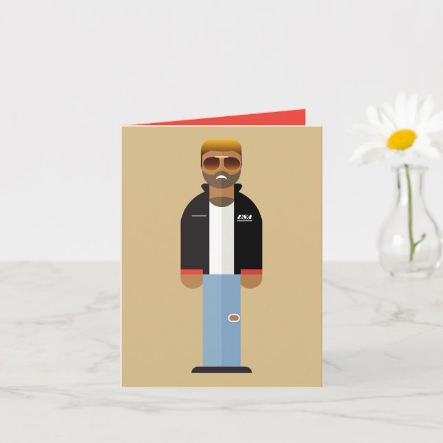 Cartão Yog – Retro Pop Icon Greeting Card (Planta pequena)