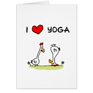Cartão Yoga
