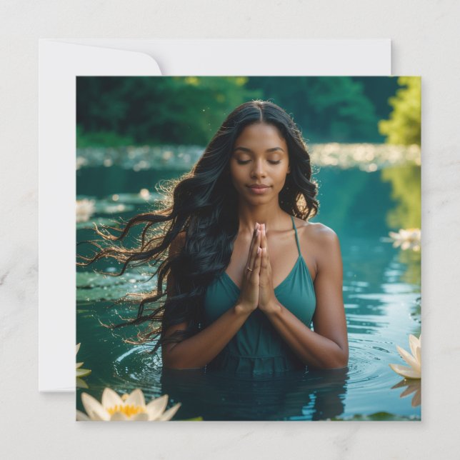 CARTÃO YOGA - MEDITATION - CARPE DIEM - WELLNESS (Frente)