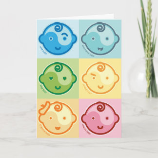 Cartão Yoga Speak Baby : All Baby Chakras Card
