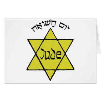 Cartão Yom Hashoah