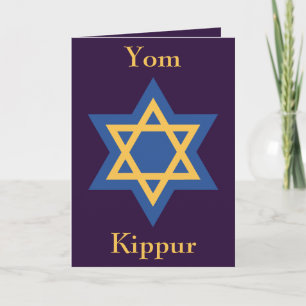 Cartão Yom Kippur