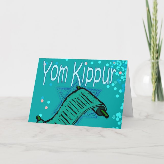 Cartão Yom Kippur card (Frente)