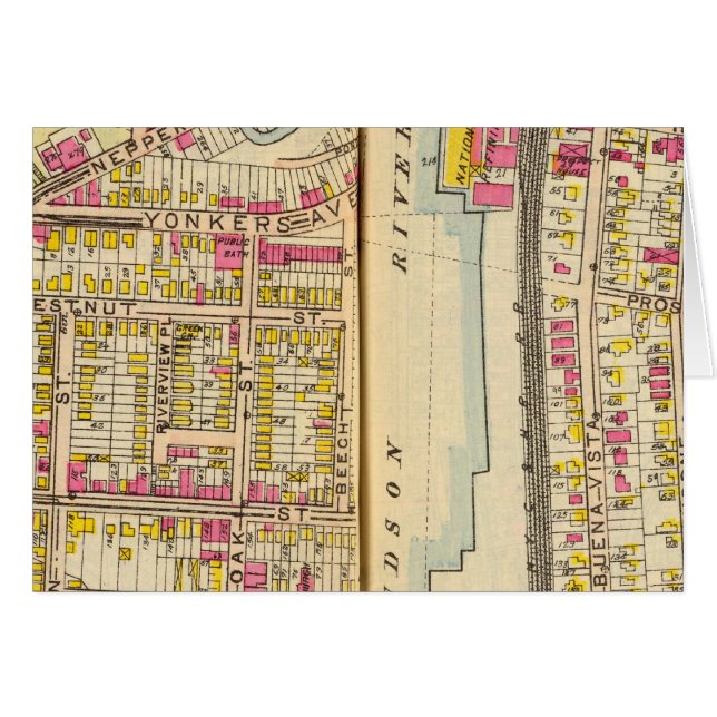 Cartão Yonkers, Nova Iorque 14 (Frente Horizontal)