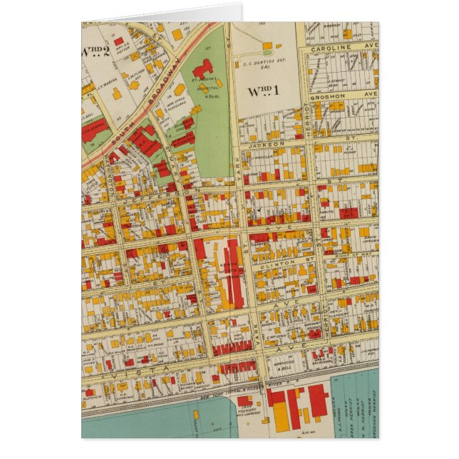 Cartão Yonkers Nova York (Frente)