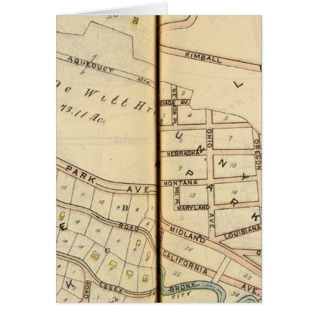 Cartão Yonkers, Nova York 6 (Frente)