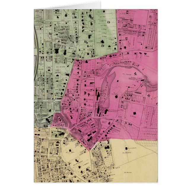 Cartão Yonkers, NY Atlas (Frente)