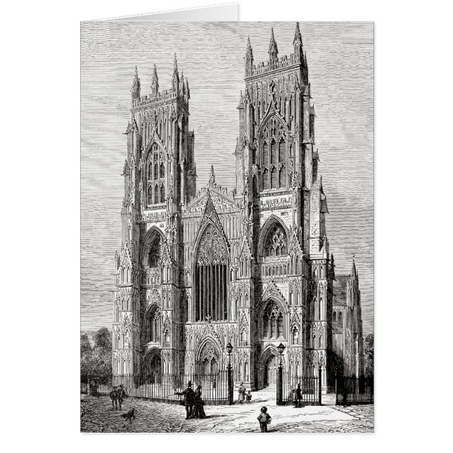 Cartão York Minster (Frente)