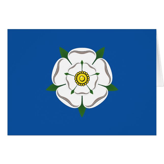 Cartão Yorkshire, Reino Unido (Frente Horizontal)