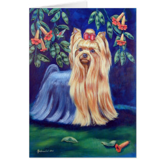 Cartão  Yorkshire Terrier