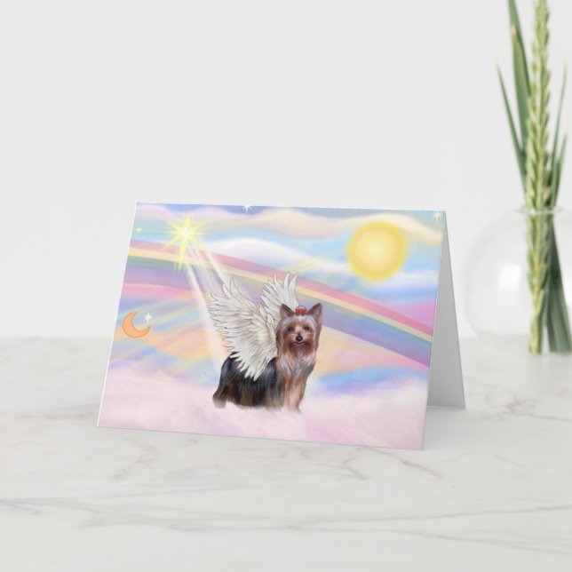 Cartão Yorkshire Terrier (Frente)