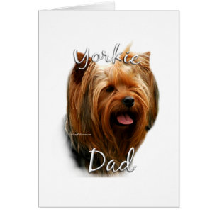 Cartão Yorkshire Terrier Pai 2