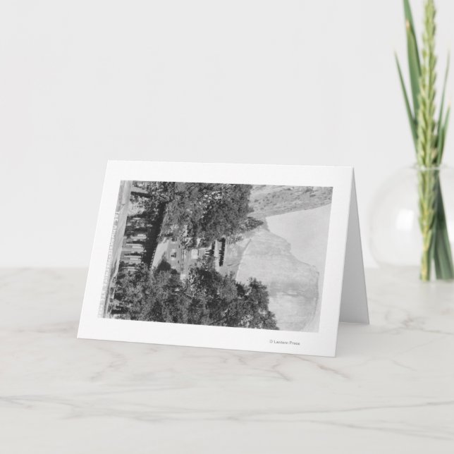 Cartão Yosemite, CA - o alojamento de Ahwahnee e EL (Frente)