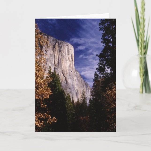 Cartão Yosemite, El Capitan (Frente)