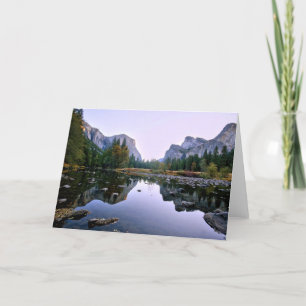 Cartão Yosemite National Park