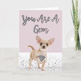 Cartão 'You Are A Gem' Greeting Card