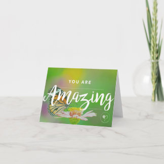 Cartão You Are Amazing Notecard w. Envelope