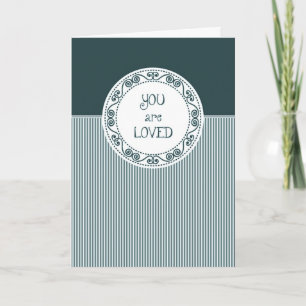 Cartão You Are Loved Card / Encouragement