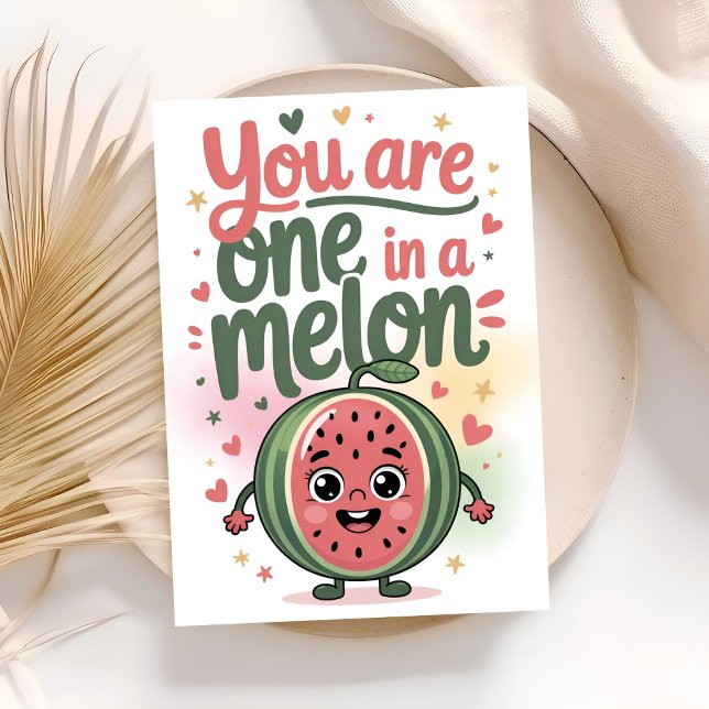 Cartão you are one in a melon birthday (Criador carregado)