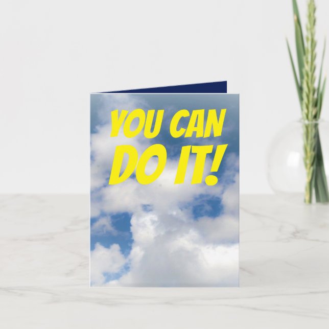 Cartão You Did It Card (Frente)