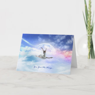 Cartão You Give Me Wings