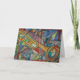 Cartão You Jazz Up My Life! Greeting Card by ValAries