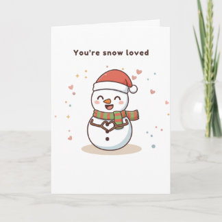Cartão You’re Snow Loved Cute Puchi Dōshi Card
