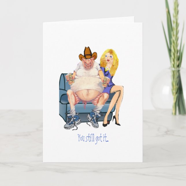 Cartão You still got it...man birthday (Frente)