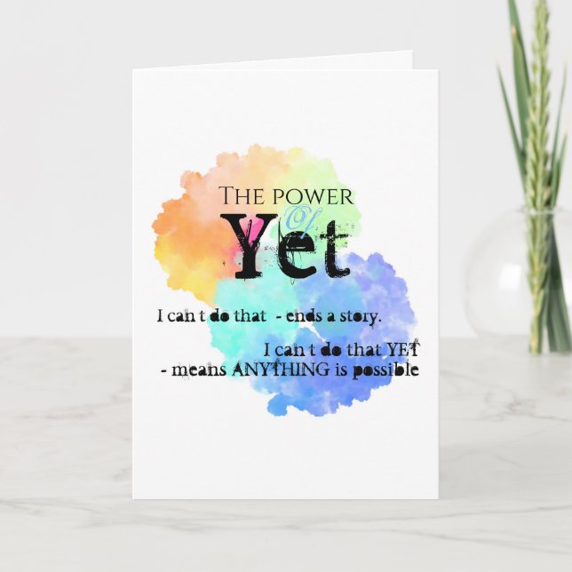 Cartão You’ve got this, encouragement (Frente)