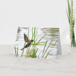 Cartão Young Bird in Flight