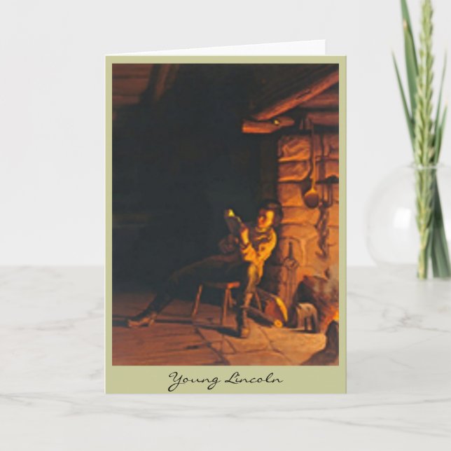 Cartão Young Lincoln (Frente)