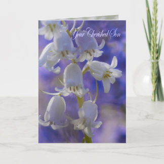 Cartão Your Cherished Son, sympathy card