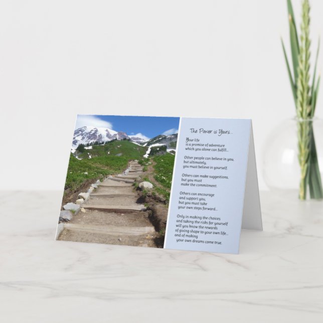 Cartão Your Life is an Adventure... (Frente)
