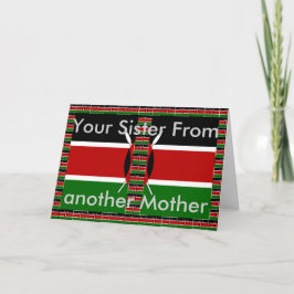 Cartão Your sister from another Mother Greeting Card