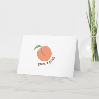 Cartão You're A Peach