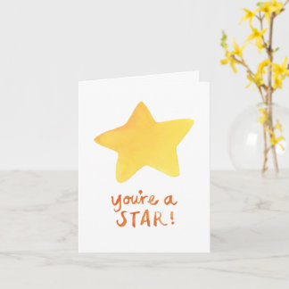 Cartão You're A Star Card