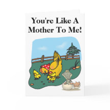 You're Like A Mother To Me-Mother's Day Card