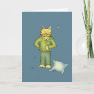 Cartão You're the Cat's Pajamas Greeting card