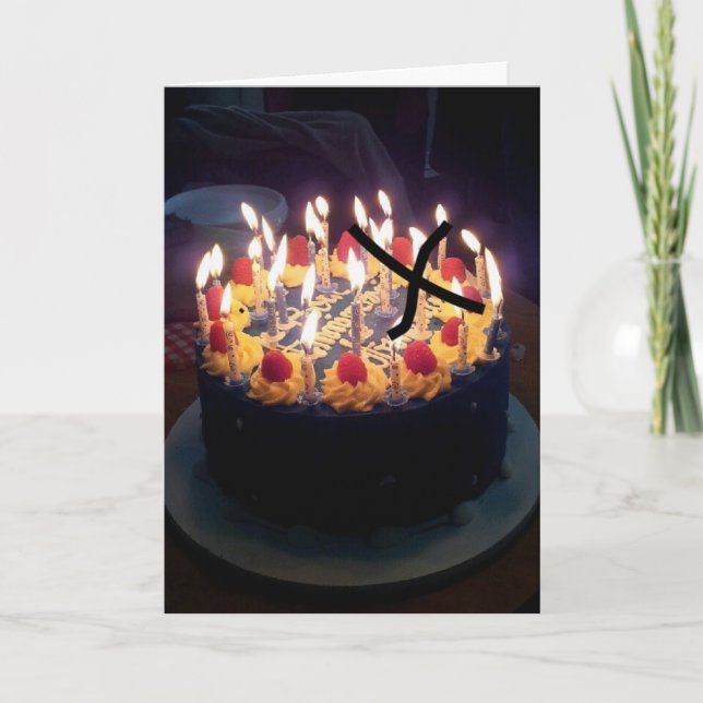 Cartão "Youthful" President Trump Birthday Card (Frente)