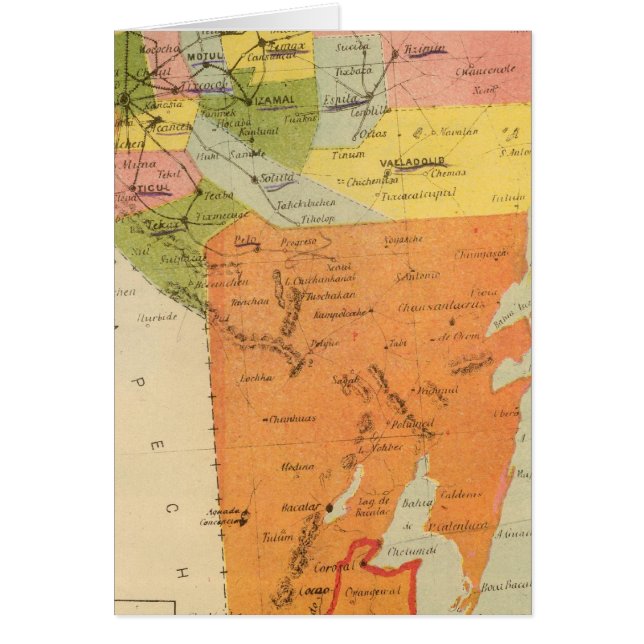 Cartão Yucatan, México 2 (Frente)