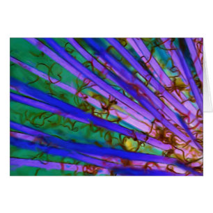 Cartão Yucca Psychedelic Invertida