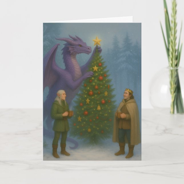 Cartão Yule em Epoh (Frente)