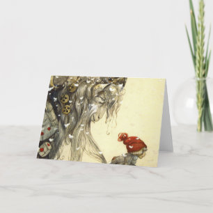 Cartão Yule Goat John Bauer