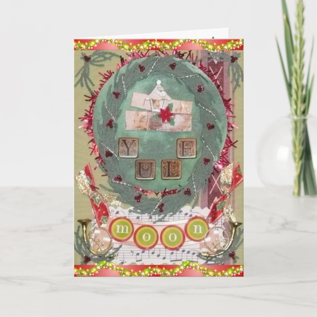 Cartão Yule Moon Card (Frente)