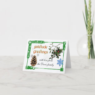 Cartão Yuletide celta