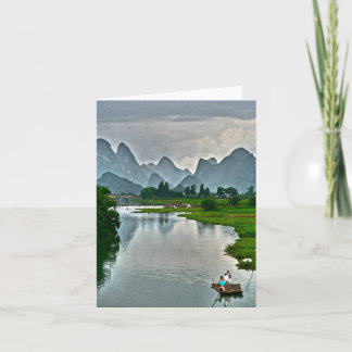 Cartão Yulong River, Yangshuo